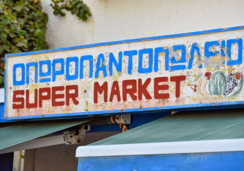 Supermarkt Zakynthos: ketens, prijzen en wat je beter vooraf online bestelt